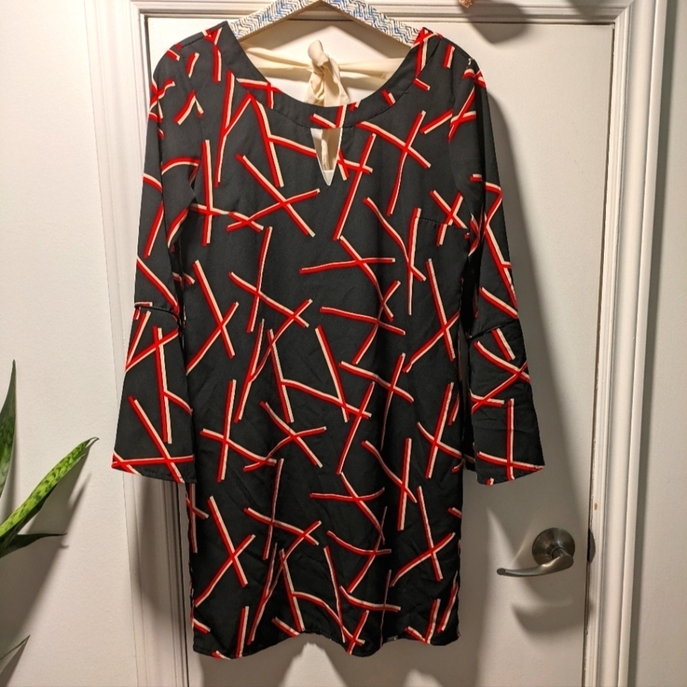 Amelie & Amelie dress abstract vectors size L Very Modern